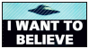 I want to believe flying saucer